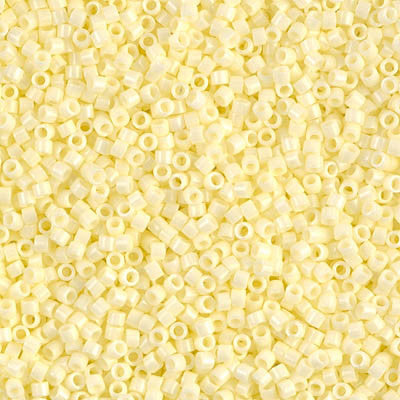 Miyuki Delica Bead 11/0 - DB1491 - Opaque Pale Yellow - Barrel of Beads