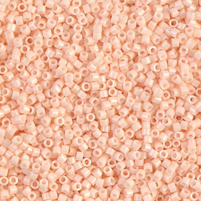 Miyuki Delica Bead 11/0 - DB1492 - Opaque Light Peach - Barrel of Beads