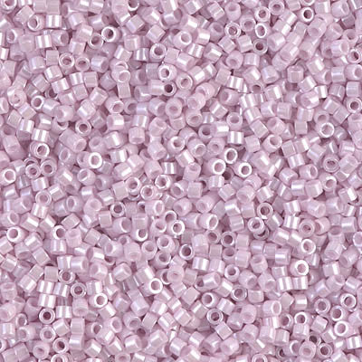 Miyuki Delica Bead 11/0 - DB1534 - Opaque Pale Rose Ceylon - Barrel of Beads