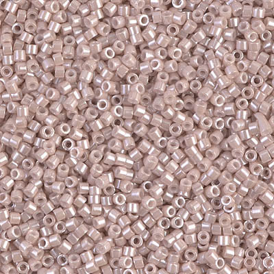 Miyuki Delica Bead 11/0 - DB1535 - Opaque Pink Champagne Ceylon - Barrel of Beads