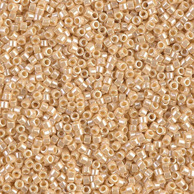 Miyuki Delica Bead 11/0 - DB1561 - Opaque Pear Luster - Barrel of Beads