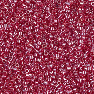 Miyuki Delica Bead 11/0 - DB1564 - Opaque Cadillac Red Luster - Barrel of Beads