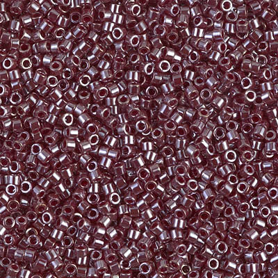 Miyuki Delica Bead 11/0 - DB1565 - Opaque Currant Luster - Barrel of Beads