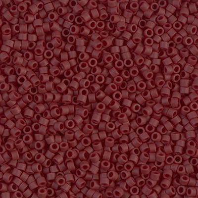 Miyuki Delica Bead 11/0 - DB1584 - Matte Opaque Currant - Barrel of Beads