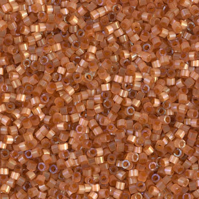 Miyuki Delica Bead 11/0 - DB1804 - Dyed Topaz Silk Satin - Barrel of Beads