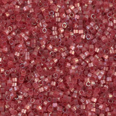 Miyuki Delica Bead 11/0 - DB1805 - Dyed Dark Berry Silk Satin - Barrel of Beads