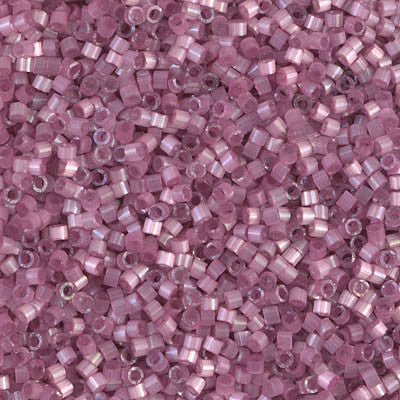 Miyuki Delica Bead 11/0 - DB1806 - Dyed Orchid Silk Satin - Barrel of Beads