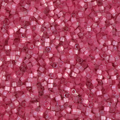 Miyuki Delica Bead 11/0 - DB1807 - Dyed Rose Silk Satin - Barrel of Beads