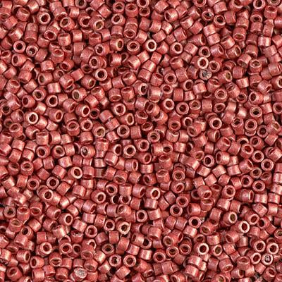 Miyuki Delica Bead 11/0 - DB1838F - Matte Duracoat Galvanized Berry