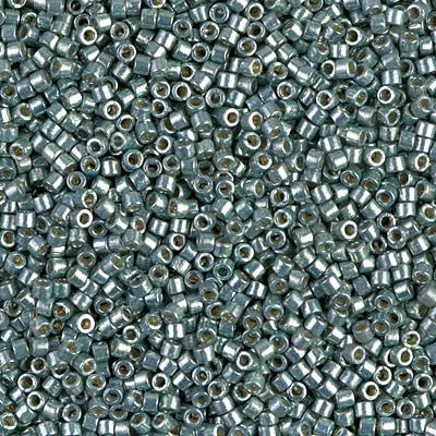Miyuki Delica Bead 11/0 - DB1846 - Duracoat Galvanized Dark Sea Foam - Barrel of Beads