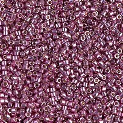 Miyuki Delica Bead 11/0 - DB1848 - Duracoat Galvanized Dusty Orchid - Barrel of Beads