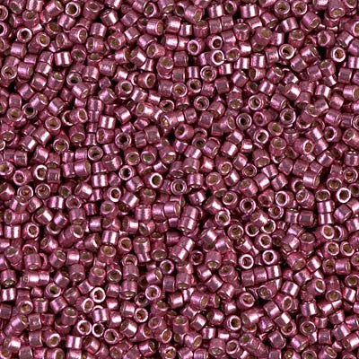 Miyuki Delica Bead 11/0 - DB1849 - Duracoat Galvanized Magenta - Barrel of Beads