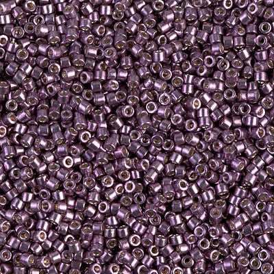 Miyuki Delica Bead 11/0 - DB1850 - Duracoat Galvanized Eggplant - Barrel of Beads