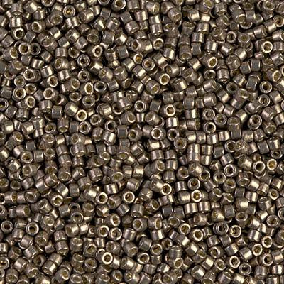 Miyuki Delica Bead 11/0 - DB1852 - Duracoat Galvanized Pewter