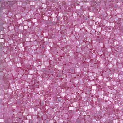 Miyuki Delica Bead 11/0 - DB1866 - Silk Inside Dyed Orchid AB