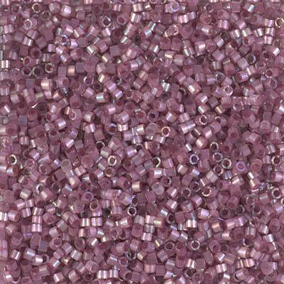 Miyuki Delica Bead 11/0 - DB1880 - Silk Inside Dyed Hydrangea AB