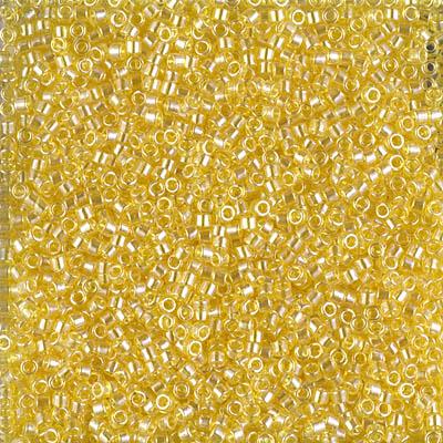 Miyuki Delica Bead 11/0 - DB1886 - Transparent Yellow Luster