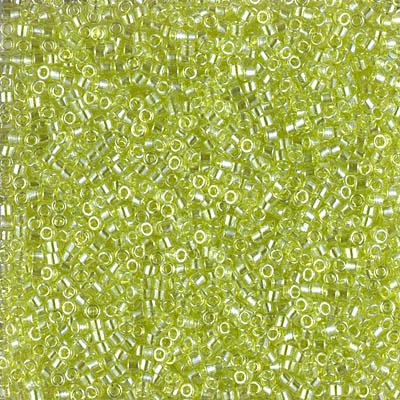 Miyuki Delica Bead 11/0 - DB1888 - Transparent Chartreuse Luster