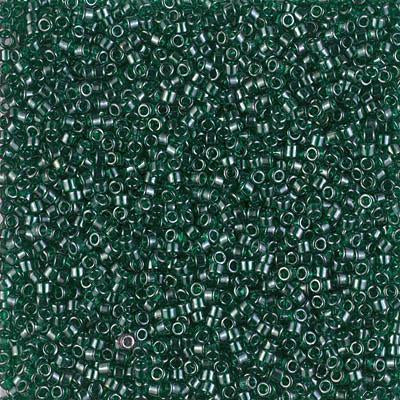 Miyuki Delica Bead 11/0 - DB1894 - Transparent Emerald Luster