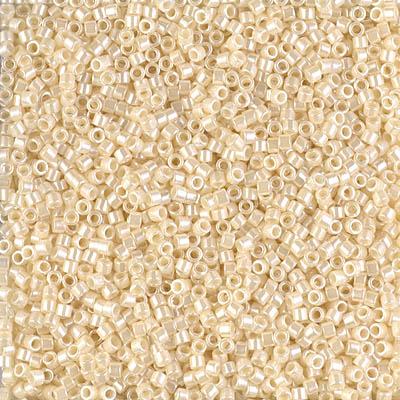 Miyuki Delica Bead 11/0 - DB1900 - Crystal Ivory Celyon