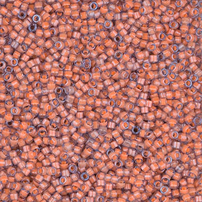 Miyuki Delica Bead 11/0 - DB2042 - Luminous Sea Coral - Barrel of Beads
