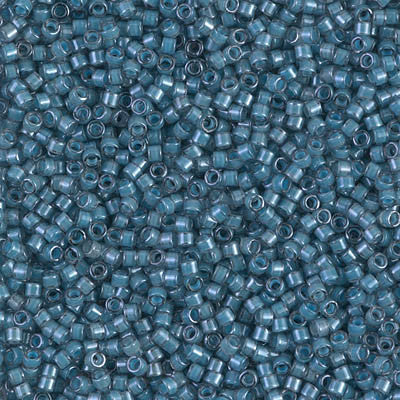 Miyuki Delica Bead 11/0 - DB2054 - Luminous Dusk Blue - Barrel of Beads