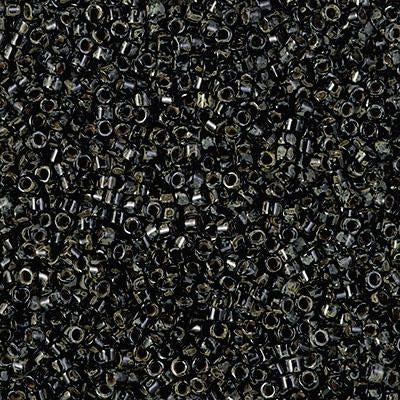 Miyuki Delica Bead 11/0 - DB2261 - Black Picasso