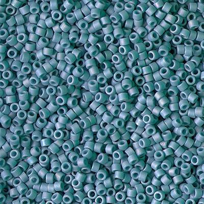 Miyuki Delica Bead 11/0 - DB2315 - Matte Opaque Glazed Nile Blue AB