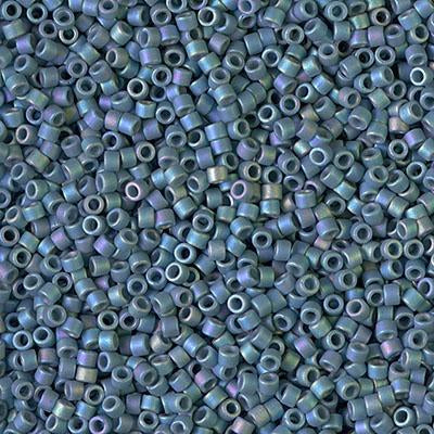 Miyuki Delica Bead 11/0 - DB2316 - Matte Opaque Glazed Moody Blue AB