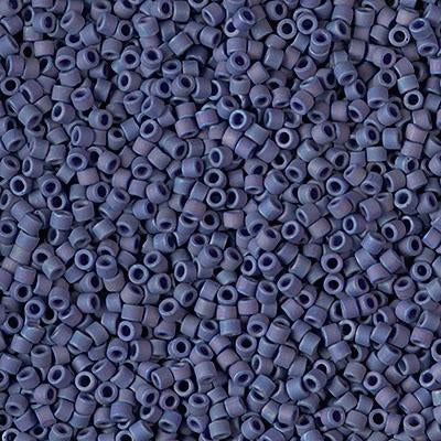 Miyuki Delica Bead 11/0 - DB2319 - Matte Opaque Glazed Navy AB