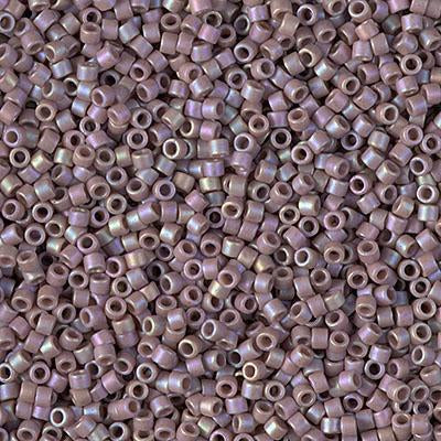 Miyuki Delica Bead 11/0 - DB2321 - Matte Opaque Glazed Dk Beige AB