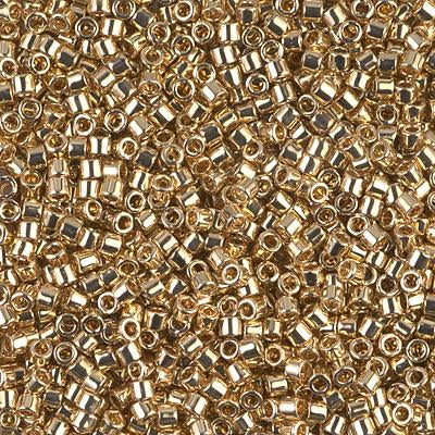 miyuki seed beads 11/0 24kt gold plated - beads 