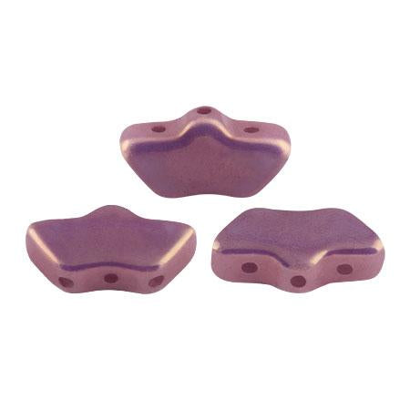 Delos® Par Puca®, DLS-0300-15726, Opaque Mix Amethyst/Gold Ceramic Look