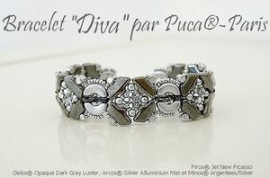 Diva Bracelet - pattern