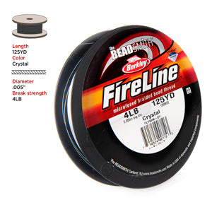 Fireline 4lb Braided Nylon Thread for Waist Beads - 125 Yds Fireline 4lb Braided Nylon Thread for Waist Beads - 125 Yds