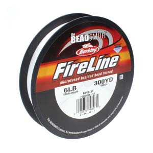 Fireline 6lb Crystal Braided Bead Thread