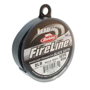 Fireline 8lb Black 50 yards