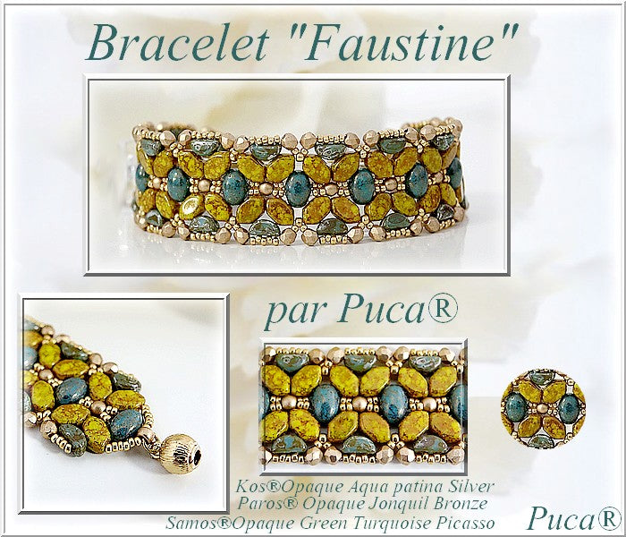 Faustine Bracelet - pattern