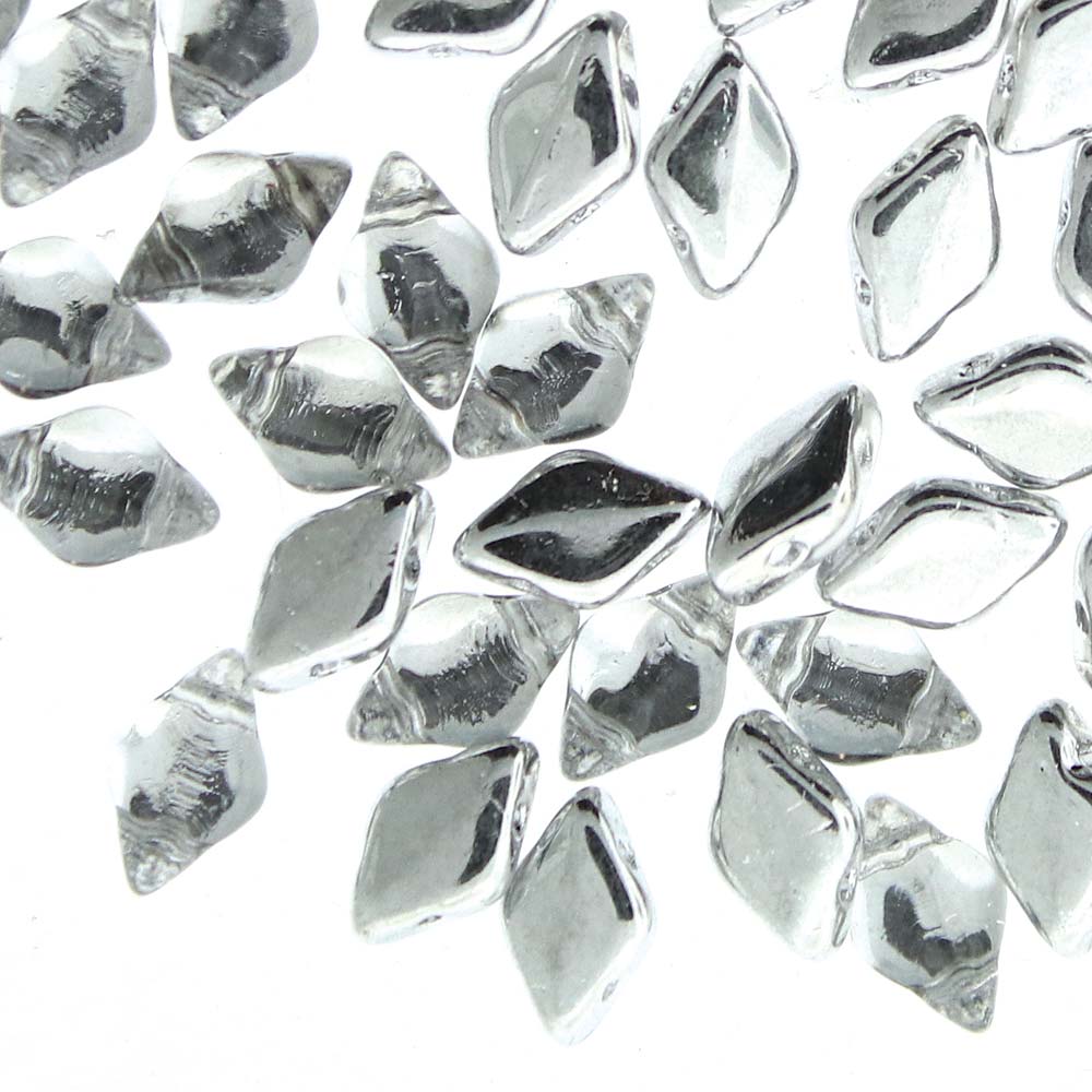 GemDuo 2-Hole Diamond Shaped Bead, Backlit Crystal, GD0003-27002