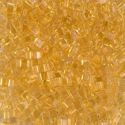 MIYUKI Half TILA HTL191 24k Gold Plated Seed Beads, 10g/Bag 