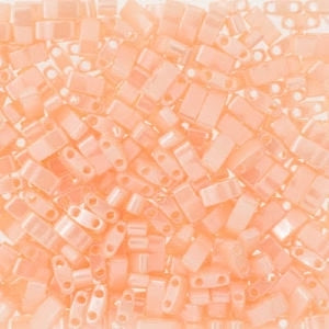 Miyuki Half Tila Bead, HTL-0519, Pink Pearl Ceylon