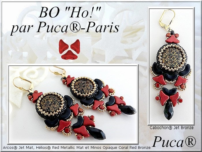 Ho Earrings - pattern