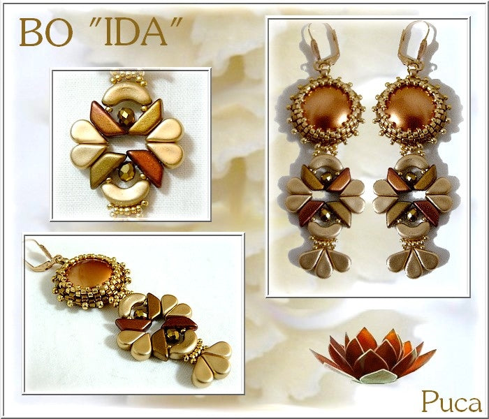 Ida Earrings - pattern