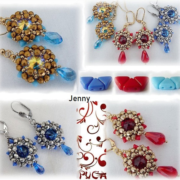 Jenny Earrings - pattern