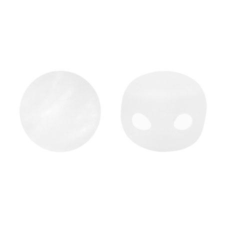 Kalos® Par Puca®, 2 Hole Bead, Crystal Matte, 10 grams