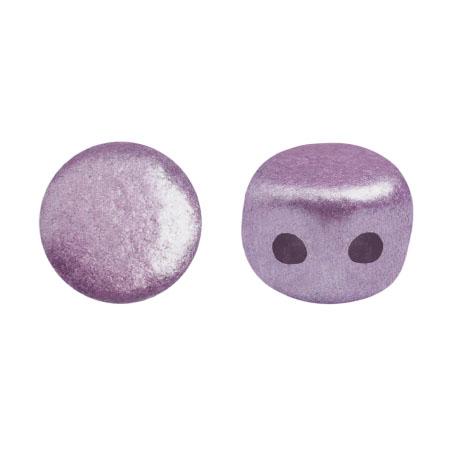 Kalos® Par Puca®, 2 Hole Bead, Metallic Matte Purple, 10 grams