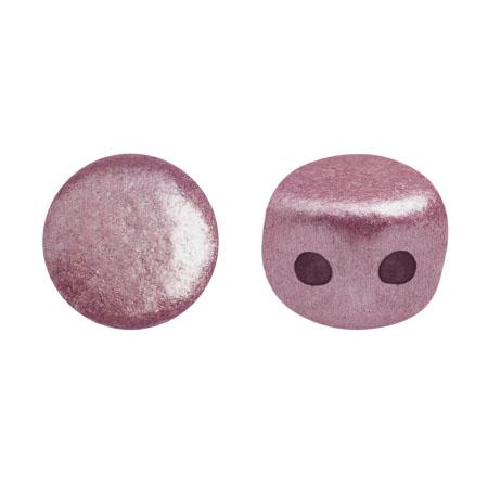 Kalos® Par Puca®, 2 Hole Bead, Metallic Matte Dark Plum, 10 grams