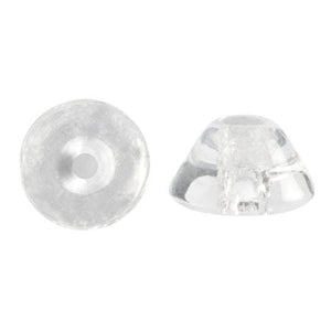 Konos Par Puca®, Czech glass bead, Crystal, 10 grams