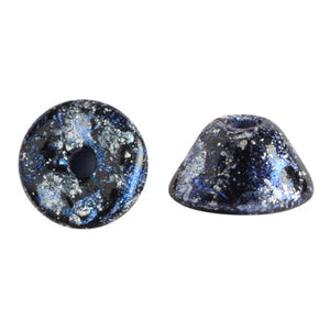 Konos Par Puca®, Czech glass bead, Tweedy Blue, 10 grams
