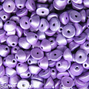 Konos Par Puca®, Czech glass bead, Metallic Matte Purple, 10 grams